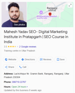 Google Local SEO Services in Delhi NCR
